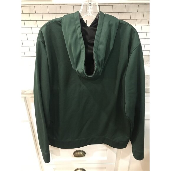 Baylor University Hoodie Mens L Green Cover One Collegiate Academia Streetwear - Picture 3 of 8